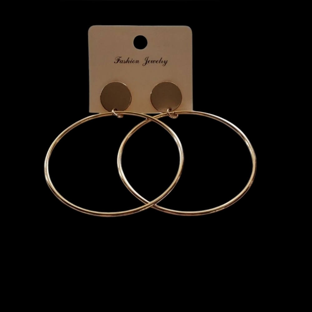Dangle Hoop Earrings